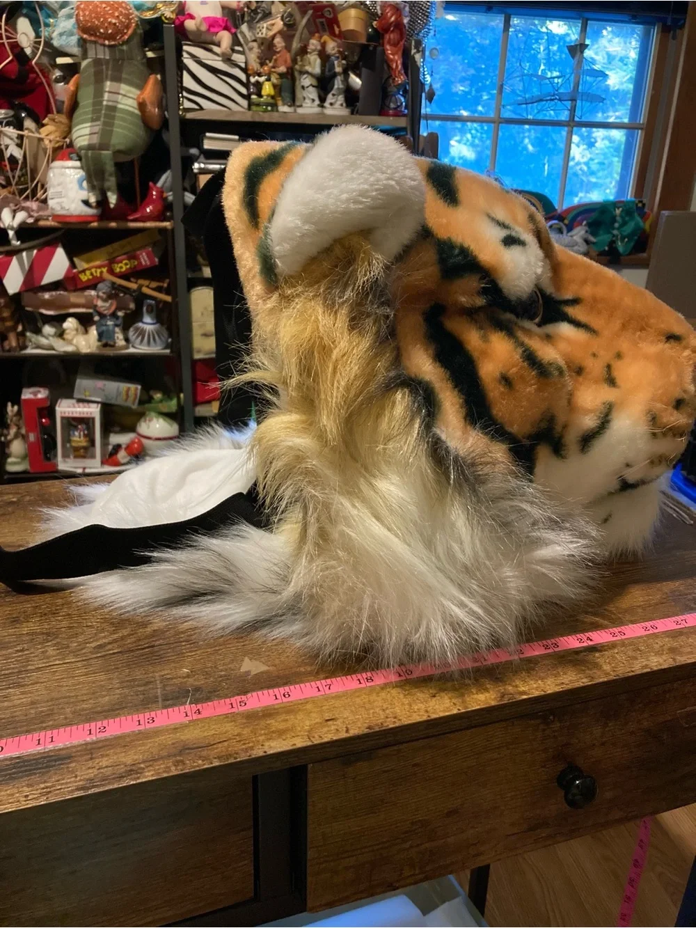 Animal Head backpack of tiger head backpack